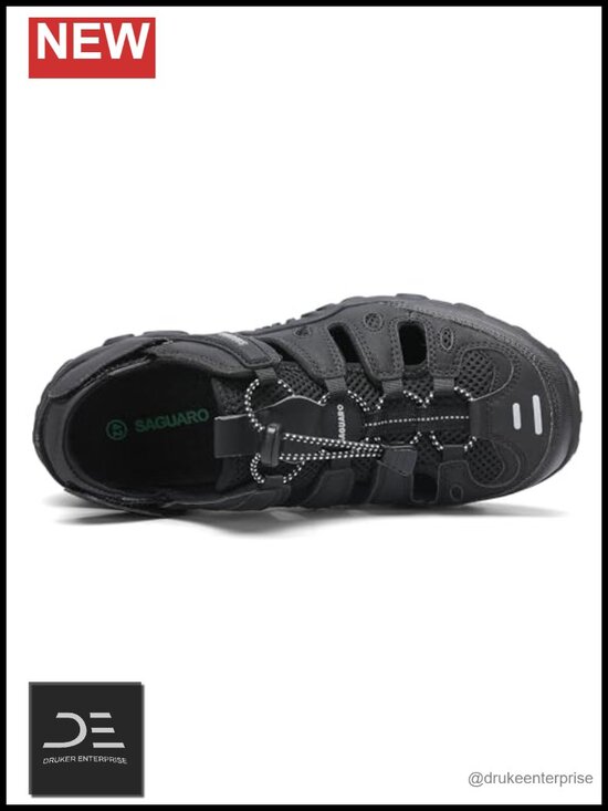 Men\'s Sport Sandals Adjustable Strap Closed Toe Outdoor Hiking Water Shoes main image 5